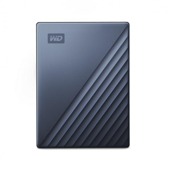 Western Digital My Passport Ultra disco rigido esterno 5 TB USB tipo-C 3.2 Gen 1 [3.1 Gen 1] Blu (WD My Passport Ultra WDBFTM0050BBL - 5)