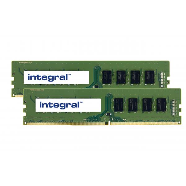 Integral IN4T32GNERSXK2 memoria 64 GB 2 x 32 GB DDR4 2666 MHz (64GB [2X32GB] PC RAM MODULE KIT DDR4 2666MHZ PC3-21300 UNBUFFERED NON-ECC DIMM 1.2V 2GX8 CL19 INTEGRAL)