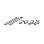 Cisco CS-BRD55P-WUK= accessorio per lavagne bianche interattive Kit di aggiornamento per ruota Grigio (Cisco - Kit ruote - per P/N: CS-BRD55P-MM-NR-K9, CS-BRD55P-NR-K7, CS-BRD55P-NR-K9, CS-BRD55P-NR-