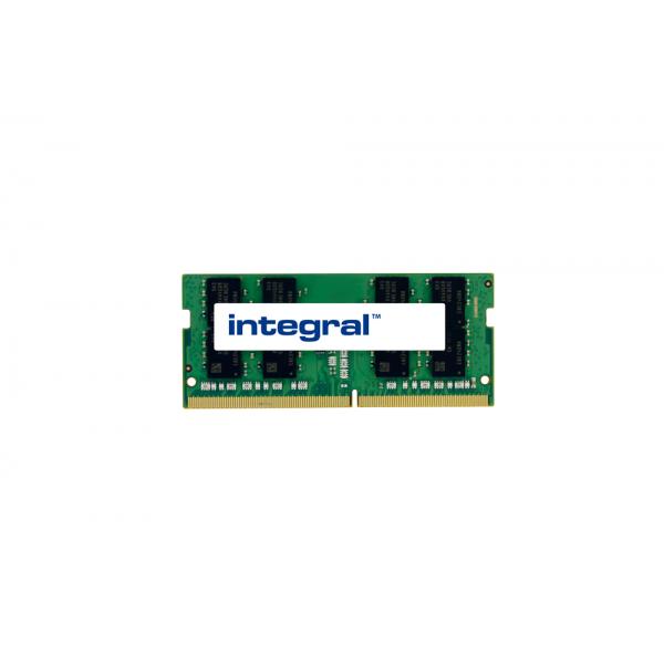 Integral S26391-F3322-E320-IN memoria 32 GB 1 x 32 GB DDR4 2666 MHz (32GB LAPTOP RAM MODULE DDR4 2666MHZ PC4-21300 UNBUFFERED NON-ECC SODIMM 1.2V 2GX8 CL19 INTEGRAL)