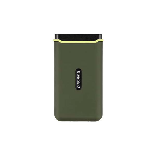 Transcend ESD380C 2 TB Da USB tipo A a USB tipo C 3.2 Gen 2 [3.1 Gen 2] Verde (ESD380C Portable SSD - 2TB, - USB-C - Warranty: 12M)