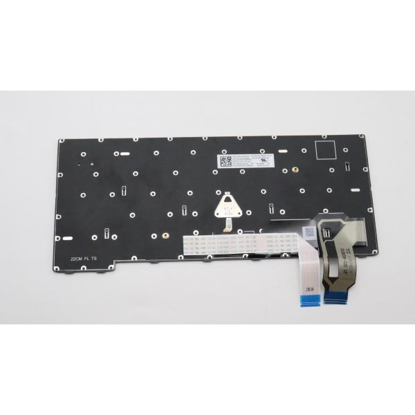 Lenovo 5N21D68077 ricambio per laptop Tastiera (CS22 Full KBD - Top Black_BL - [Liteon] French - Warranty: 3M)