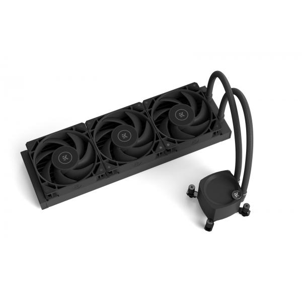 EK Water Blocks 3831109900178 parte e accessorio del sistema di raffreddamento del computer Modulo ventilatore (EK Water Blocks EK-Nucleus AIO CR360 Dark All In One CPU Cooler - 360mm)