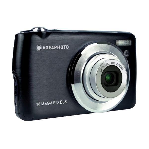 AgfaPhoto Realishot DC8200 1/3.2 Fotocamera compatta 18 MP CMOS 3264 x 2448 Pixel Nero (Realishot Dc8200 1/3.2 - Compact Camera 8 Mp Cmos 3264 - X 2448 Pixels Black - Warranty: 12M)