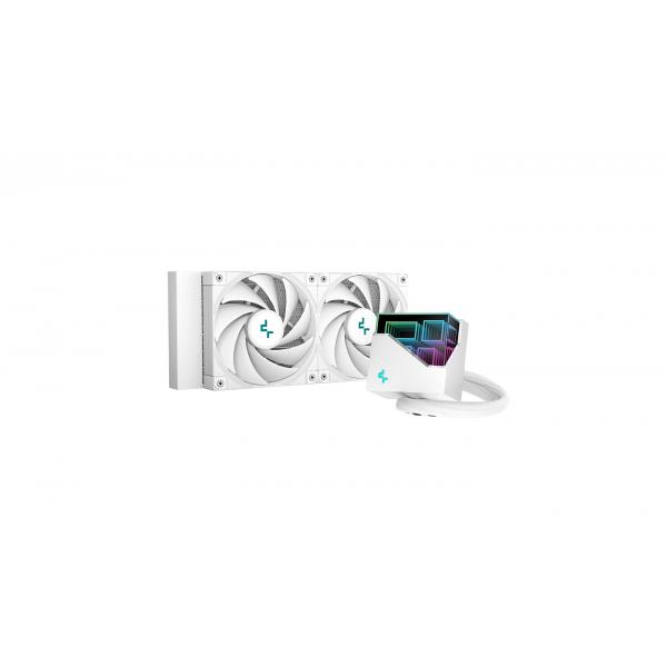 DeepCool LT520 WH Processore Raffreddatore di liquidi tutto in uno 12 cm Bianco 1 pz (DeepCool LT520 WH Processor Alt-i-en v)