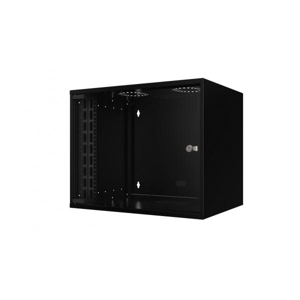 LOGON RUM09U40MNBL rack Nero (19'' 9U Rack Wall Mount 565 x - 400 x 440mm SOHO - Black - - Unassembled - Warranty: 60M)