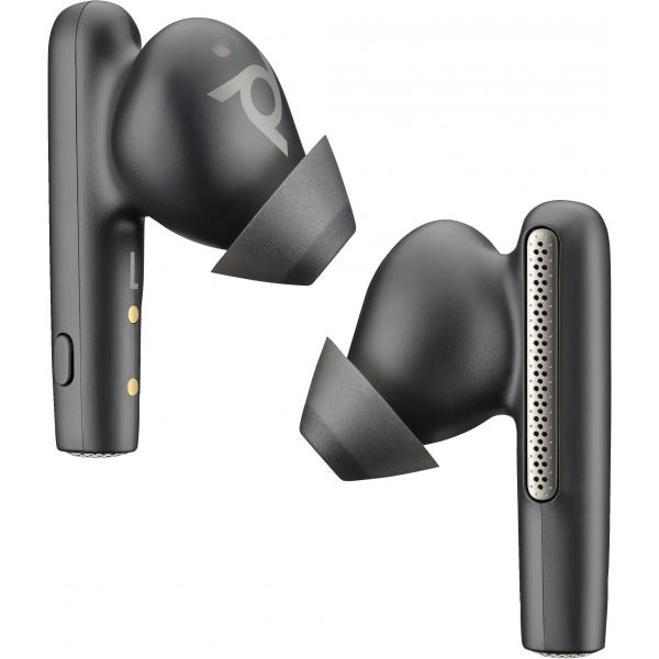 Poly Voyager Free 60/60+ Black Earbuds [2 Pieces] - Replaces Poly SKU 221223-01