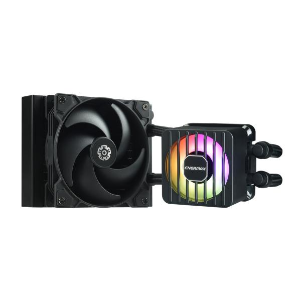 Enermax LIQMAXFLO SR Processore Kit di raffreddamento a liquido 12 cm Nero 1 pz (Liqmaxflo Sr Processor Liquid - Cooling Kit 12 Cm Black 1 - Pc[S] - Warranty: 12M)