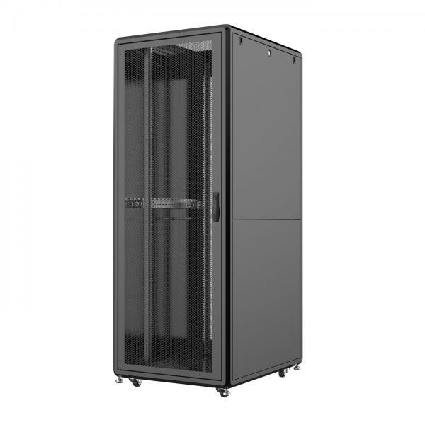 Lanview RSL42U81BL rack 42U Nero (19'' 42U Rack Cabinet 800 x - 1000 x 2053mm Server Line - - Black - Warranty: 60M)
