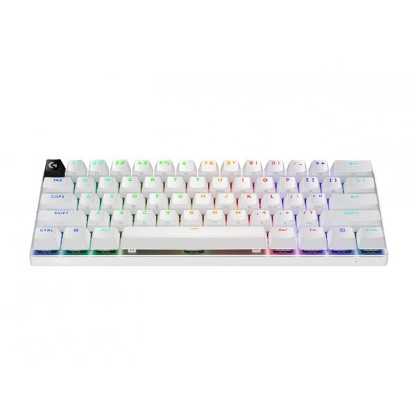 Logitech G PRO X 60 (PRO X 60 TKL LIGHTSPEED GAMING - WHITE - DEU - CENTRAL-419) - Versione Tedesca