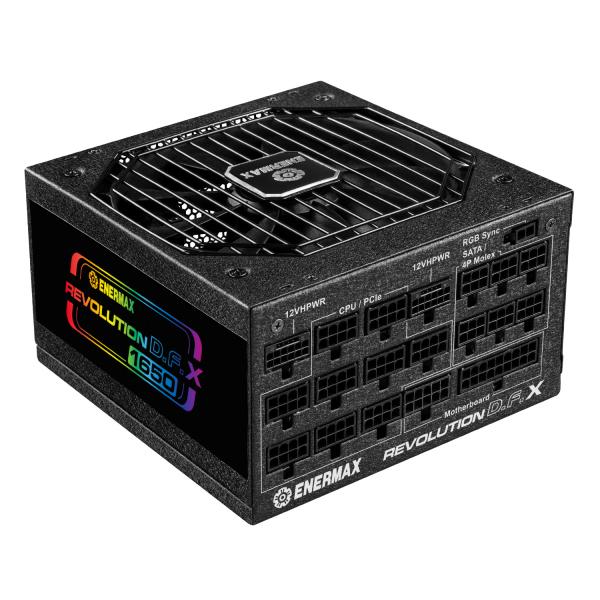 Enermax ERT1650EWT alimentatore per computer 1650 W 20+4 pin ATX ATX Nero (Enermax Revolution D.F. X str?mforsyni)