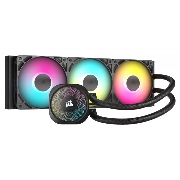 Corsair Nautilus 360 RS ARGB Processore Raffreddatore d'aria Nero (CORSAIR NAUTILUS 360 RS ARGB CPU COOLE)