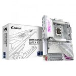 GIGABYTE Z890 AORUS ELITE X ICE Scheda Madre - Supporta CPU Intel Core Ultra [Serie 2], VRM a 16+1+2 fasi, fino a 9500MHz DDR5 [OC], 1xPCIe 5.0 + 4xPCIe 4.0, Wi-Fi 7, LAN 2.5GbE, Thunderbolt 4 (AORUS