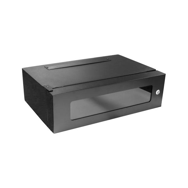 Cablenet 52-4024 rack (CNL 4U 450MM LOCKABLE WBx 19in Bk GLASS)