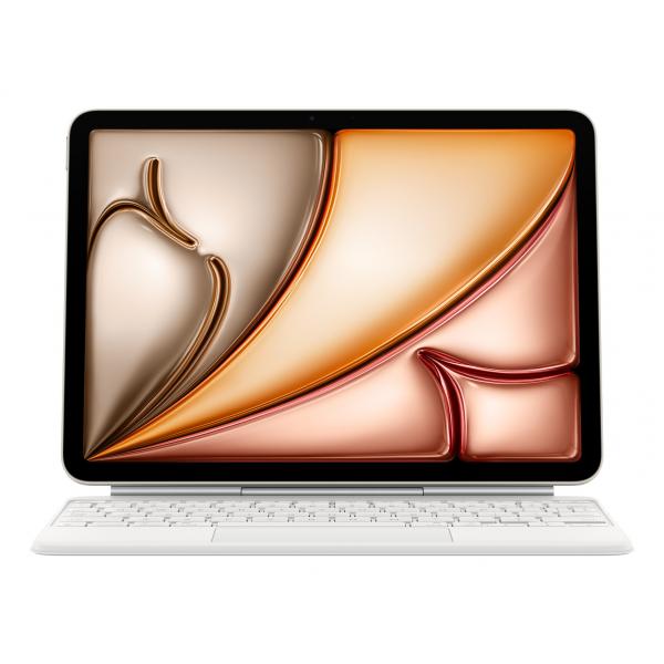 Apple Magic Keyboard per iPad Air 11 [M3] - Danese (Apple Magic Keyboard - Keyboard and folio case - with trackpad - Apple Smart connector - QWERTY - Danish - for 10.9-inch iPad Air [4th generation, 5th generation], 11-inch iPad Air [M2, M3]) - Versione UK