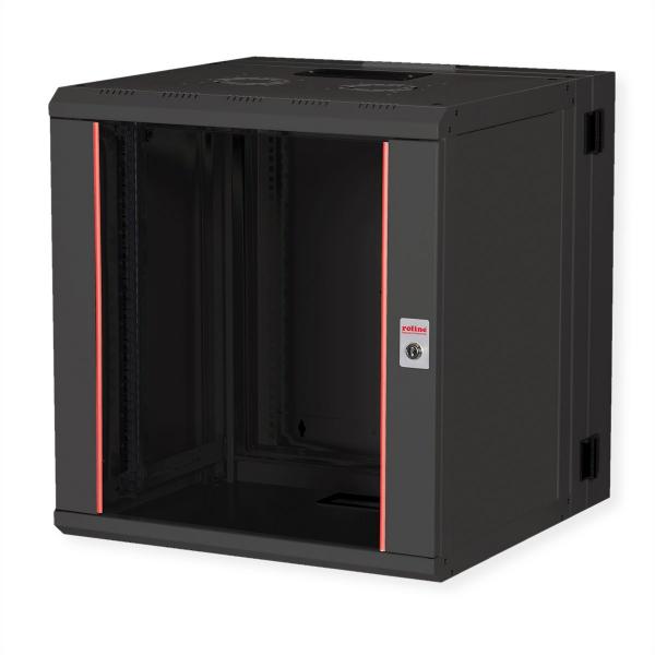 ROLINE 26.21.0182 rack 12U Da parete Nero (19IN WANDGEH. PRO 12 HE - 600X600BXT ZWEIT.SCHWENKBAR SCHW)