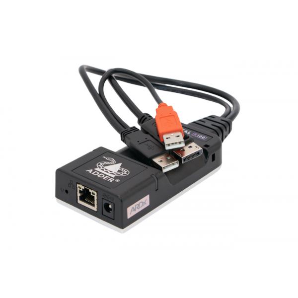 ADDER ALPR110T-DP switch per keyboard-video-mouse [kvm] Nero (ADDERLink Portal R110 - Transmitter - DisplayPort)