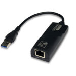 EXSYS EX-1320-2 scheda di rete e adattatore Ethernet 1000 Mbit/s (EXSYS USB 3.2 Gen1 zu Ethernet 1Gigabi)