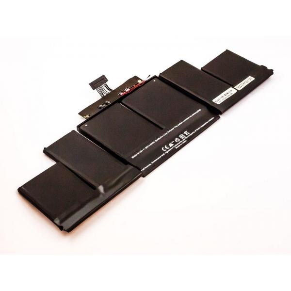 CoreParts MBXAP-BA0012 ricambio per laptop Batteria (Laptop Battery for Apple - 95.00Wh 6 Cell Li-Pol 11.26V - 8400mAh 95Wh 6 Cell Li-Pol 11.26V 8.4A Macbook Pro 15 A1398 Late 2013 Mid 2014 - Warranty: 12M)