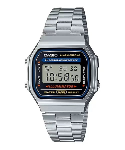 CASIO VINTAGE Mod. ICONIC - CLASSIC SILVER