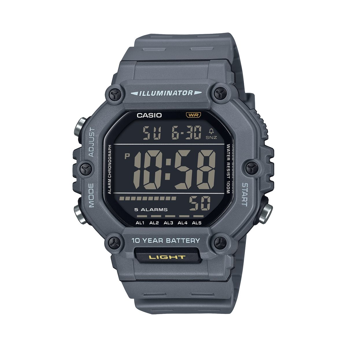 CASIO SPORT COLLECTION Mod. OVERSIZE 10 YEARS BATTERY - AVIO