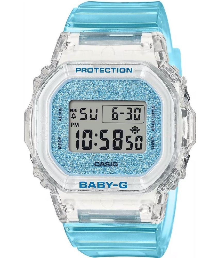 BABY-G Mod. 565 GLITTER CRYSTALS SERIE - LIGHT BLUE