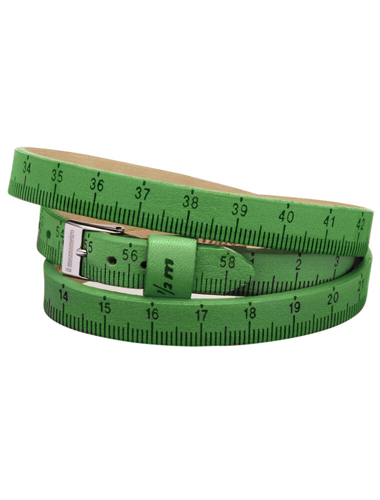 Il MEZZOMETRO Mod. CLASSIC - Bracciale in pelle/leather bracelet