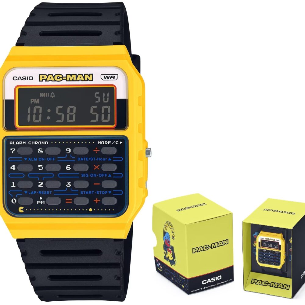CASIO VINTAGE Mod. CALCULATOR EDGY COLLECTION - PAC-MAN Special Edt.
