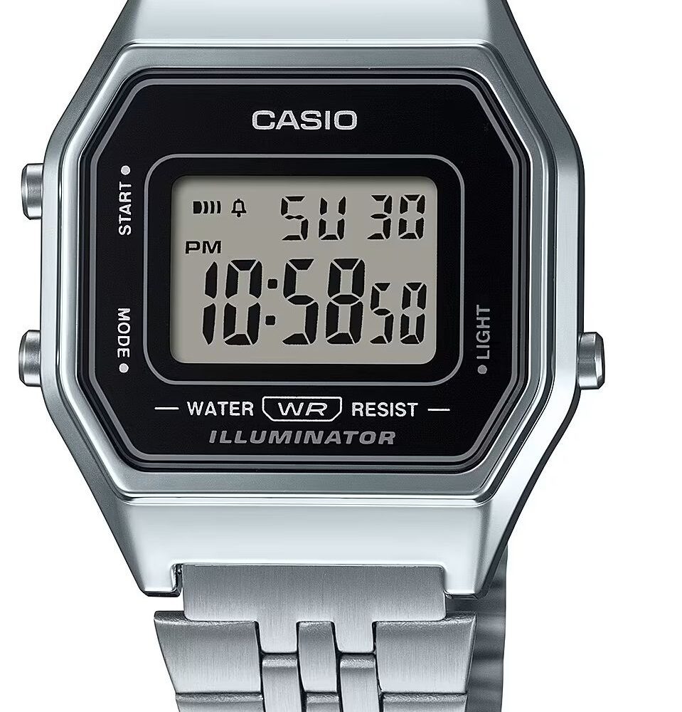 CASIO VINTAGE Mod. ICONIC LADY STEEL - BLACK