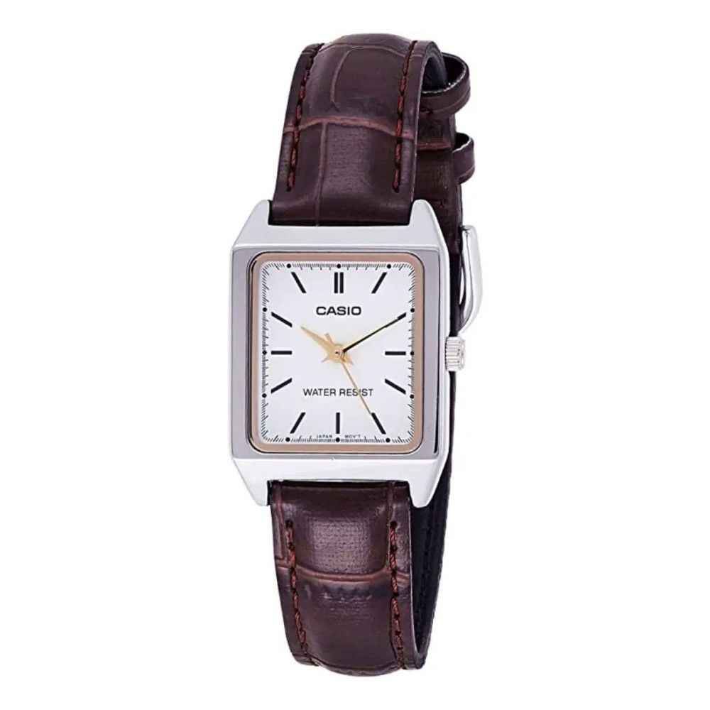 CASIO COLLECTION Mod. TANK. LEATHER - WHITE