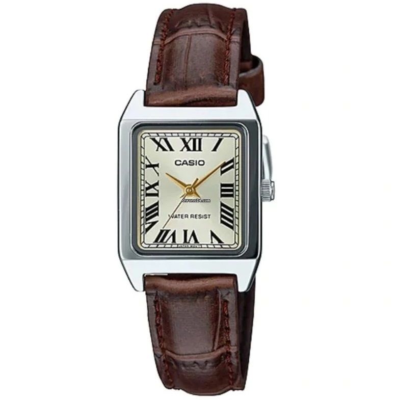 CASIO COLLECTION Mod. TANK. LEATHER - CHAMPAGNE