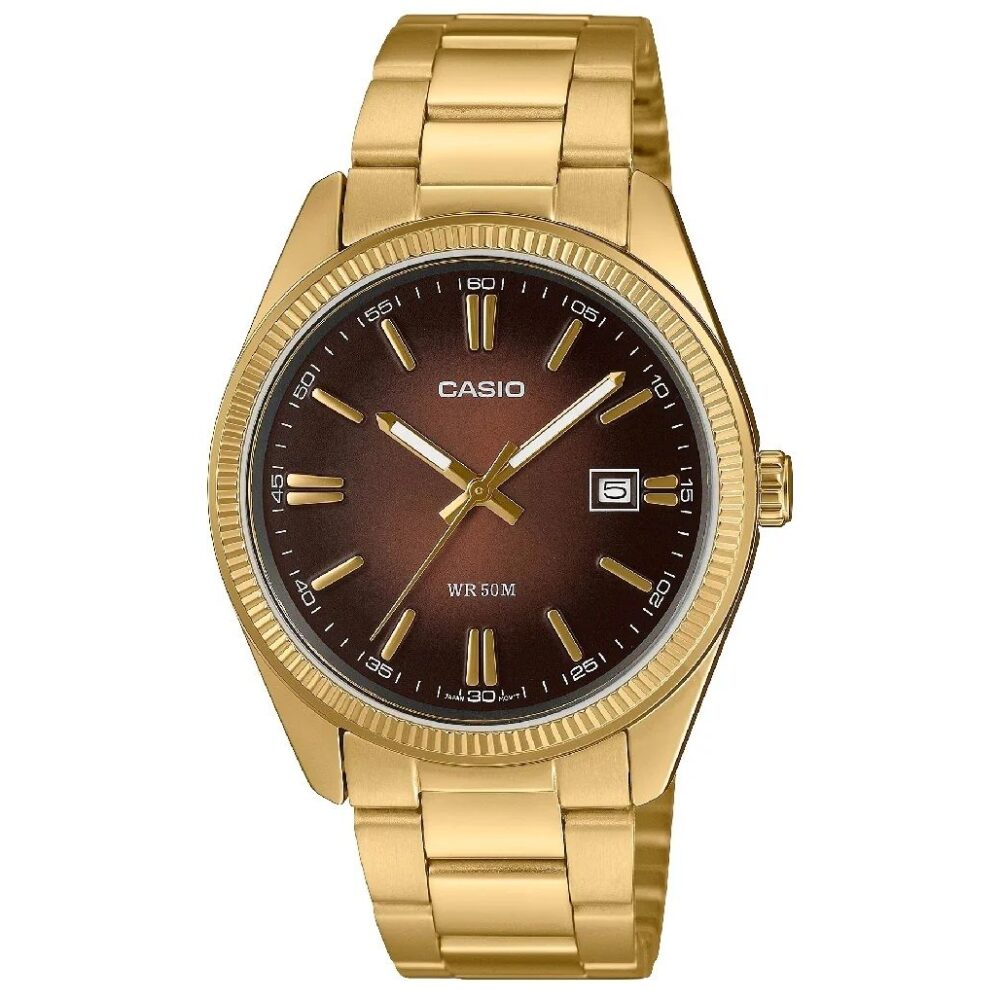 CASIO COLLECTION Mod. DATE. GOLD - BRONZE