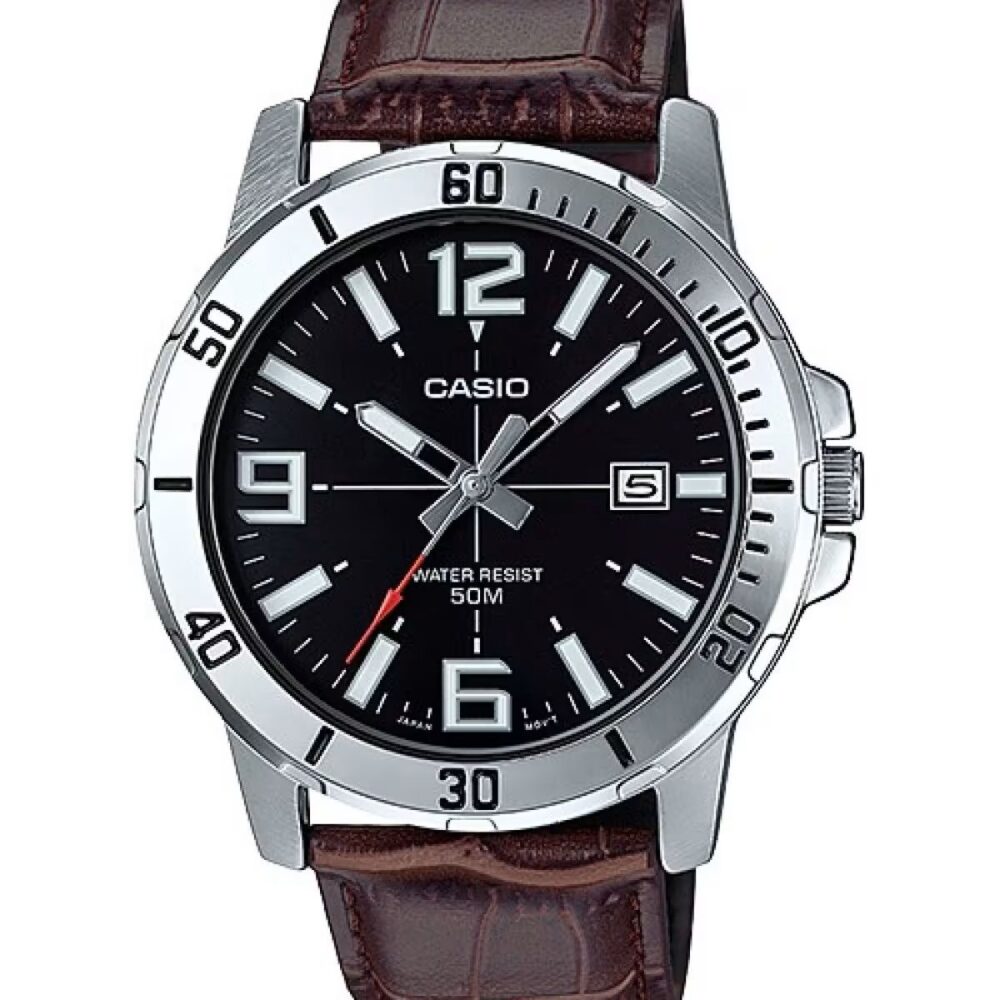 CASIO SPORT COLLECTION Mod. DIVER 50M LEATHER - BROWN