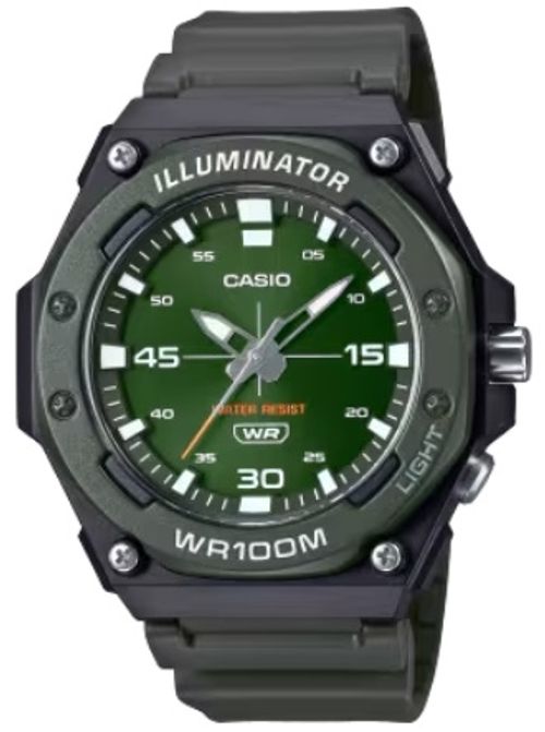 CASIO SPORT Mod. DIVER - ILLUMINATOR WR 100MT - ARMY GREEN