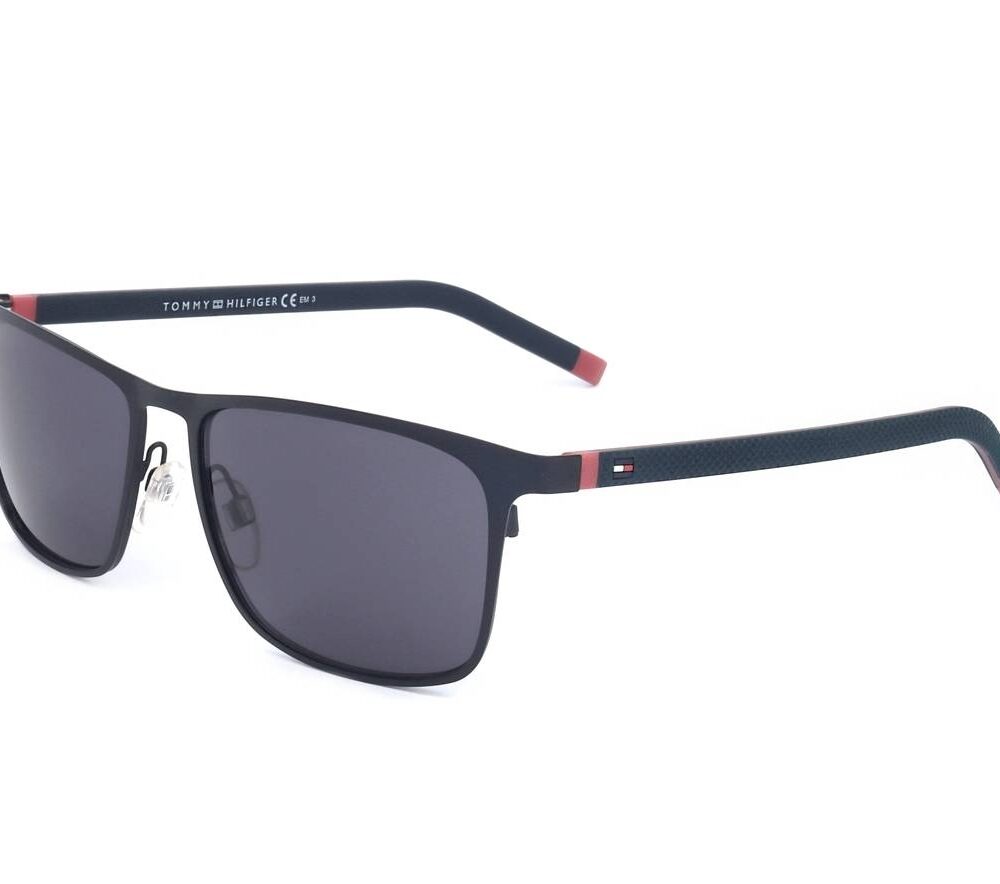 TOMMY HILFIGER SUNGLASSES Mod. TH 1716_S MATTE BLUE RED