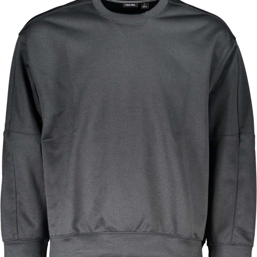 CALVIN KLEIN FELPA SENZA ZIP UOMO NERO