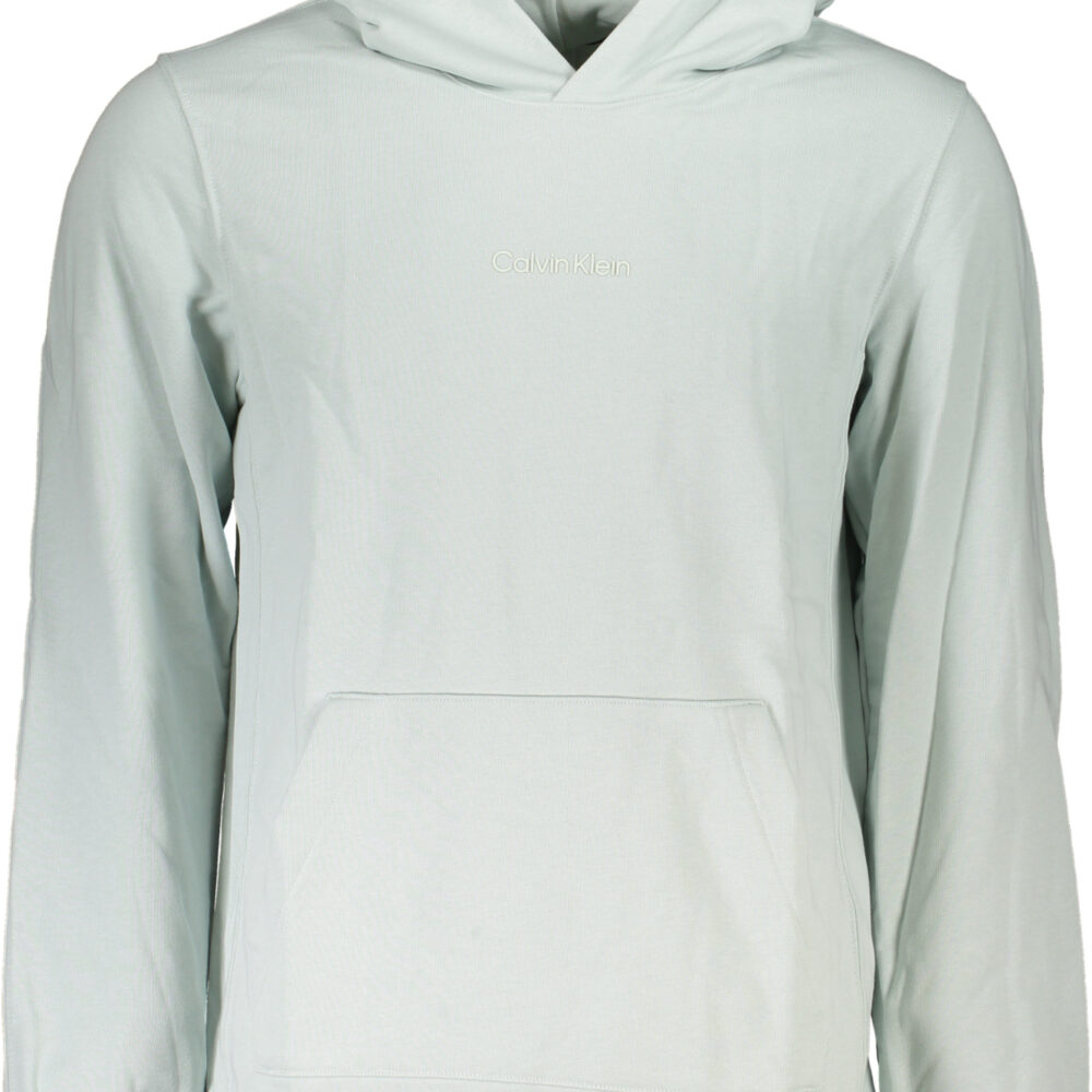 CALVIN KLEIN FELPA SENZA ZIP UOMO VERDE