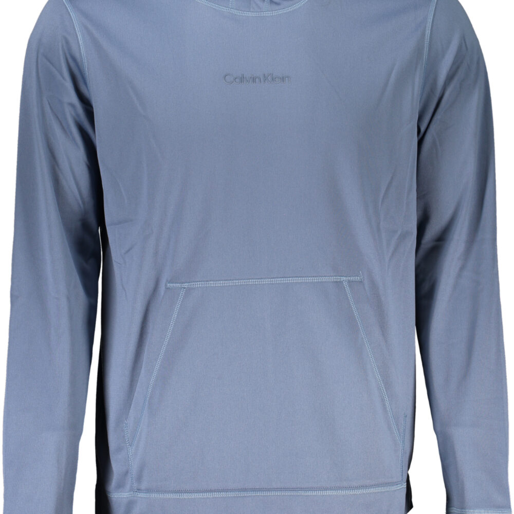 CALVIN KLEIN FELPA SENZA ZIP UOMO BLU