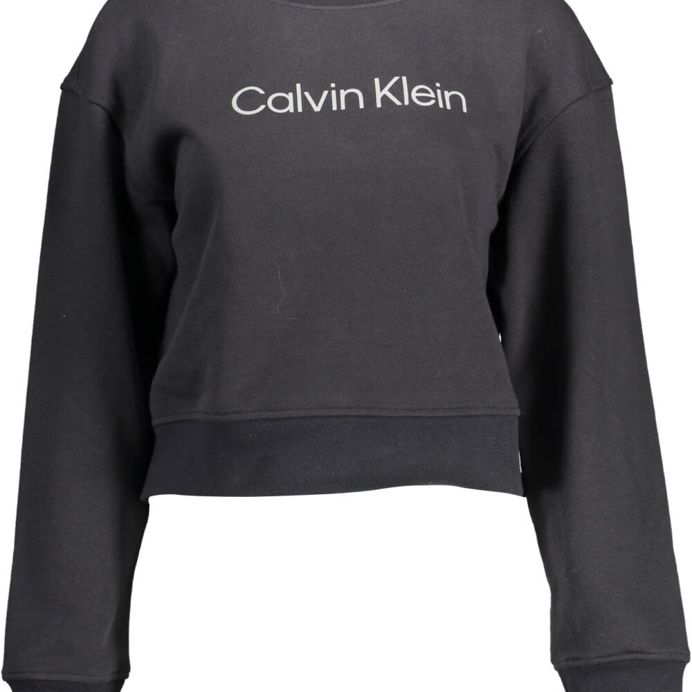 CALVIN KLEIN FELPA SENZA ZIP DONNA NERO