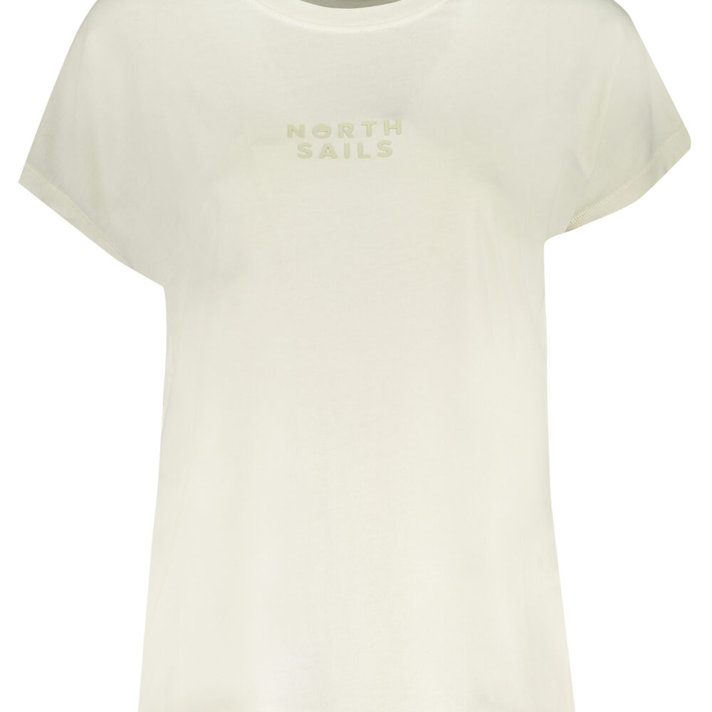 NORTH SAILS T-SHIRT MANICHE CORTE DONNA BIANCO