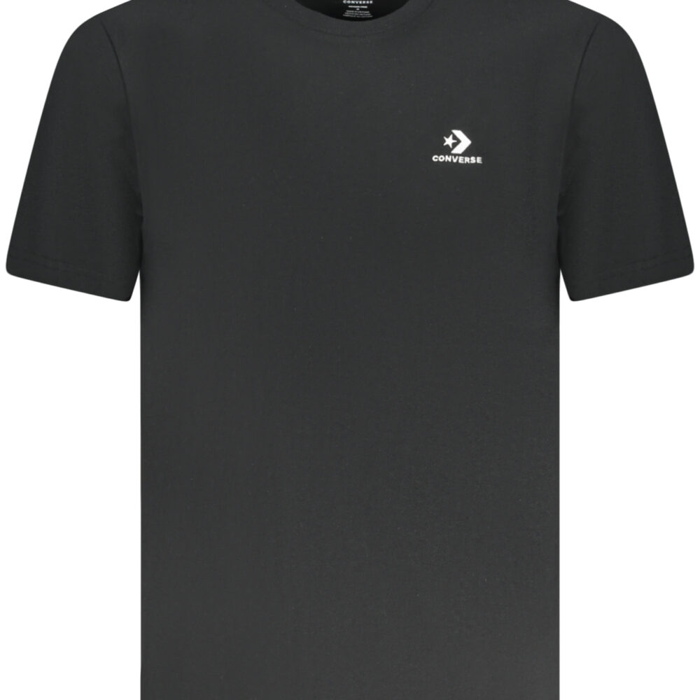 CONVERSE T-SHIRT MANICHE CORTE UOMO NERO