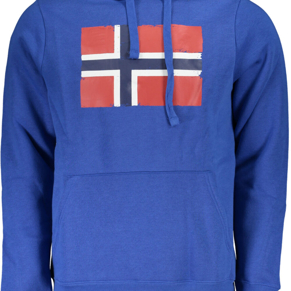 NORWAY 1963 FELPA SENZA ZIP UOMO BLU