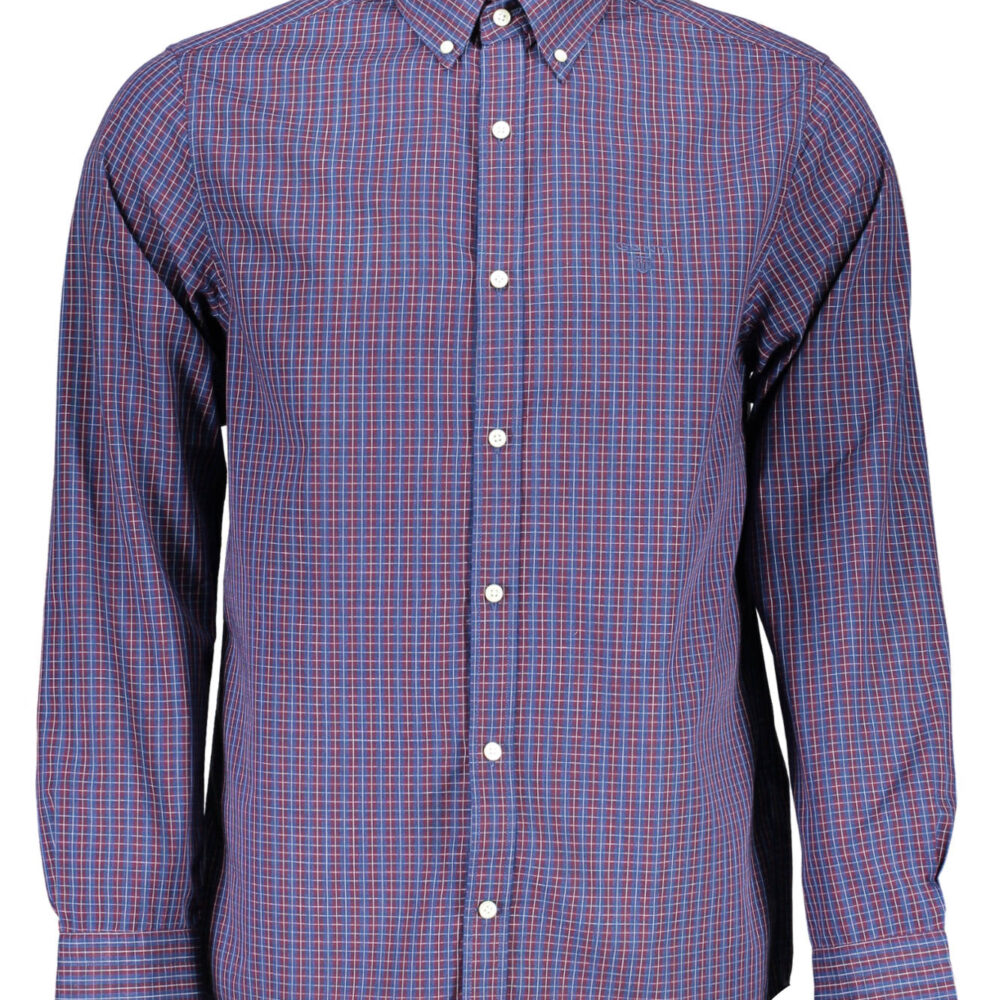 GANT CAMICIA MANICHE LUNGHE UOMO BLU