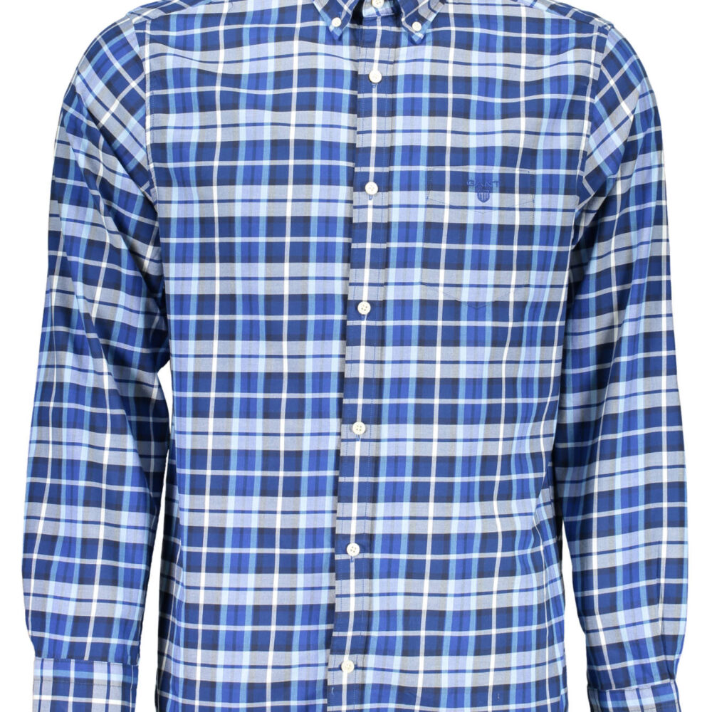 GANT CAMICIA MANICHE LUNGHE UOMO BLU