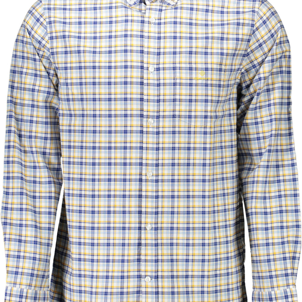 GANT CAMICIA MANICHE LUNGHE UOMO GIALLO