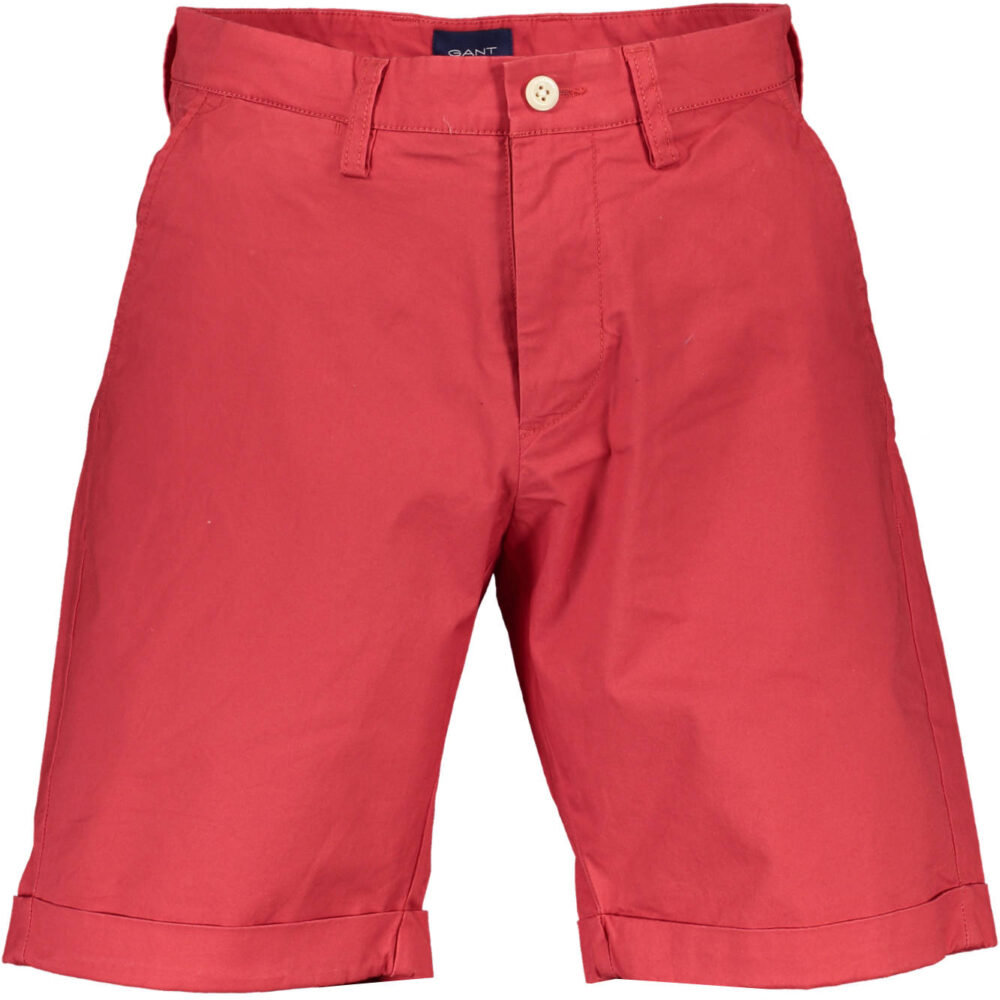GANT PANTALONE BERMUDA UOMO ROSSO