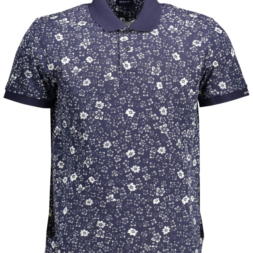 GANT POLO MANICHE CORTE UOMO BLU