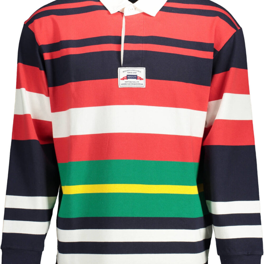 GANT POLO MANICHE LUNGHE UOMO BLU