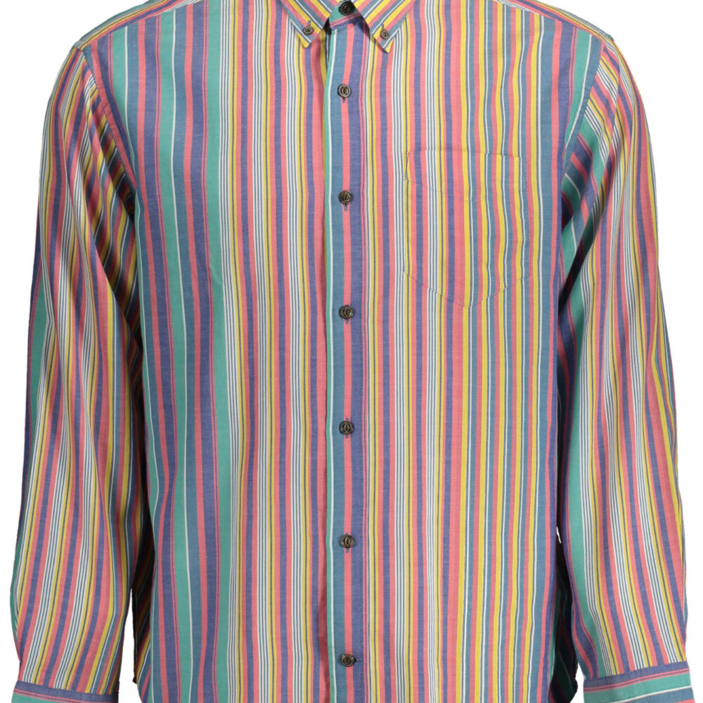 GANT CAMICIA MANICHE LUNGHE UOMO AZZURRO