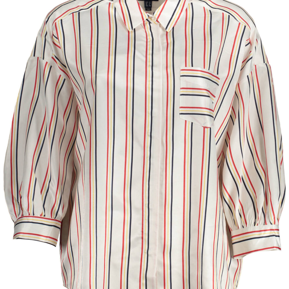 GANT CAMICIA MANICHE LUNGHE DONNA BIANCO